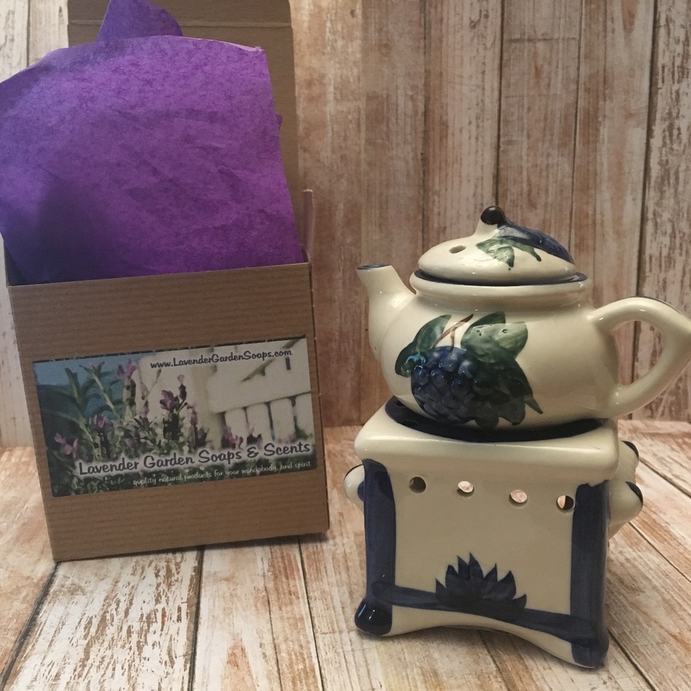 Teapot Essential Oils Tealight Warmer